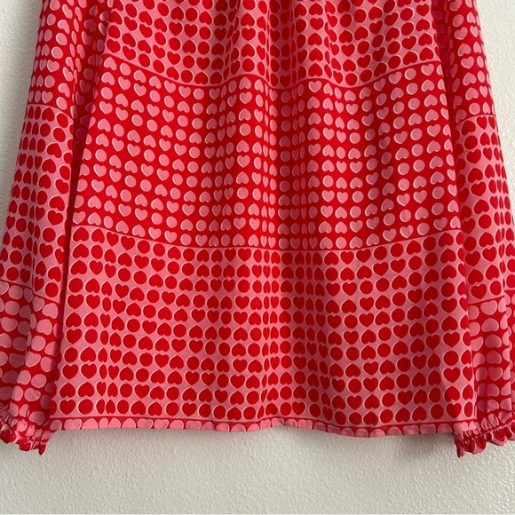 New Loft Heart Ruffle Cuff Blouse | Size M - Picture 6 of 8